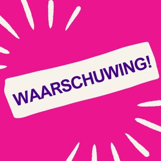 Afbeelding met tekst Waarschuwing